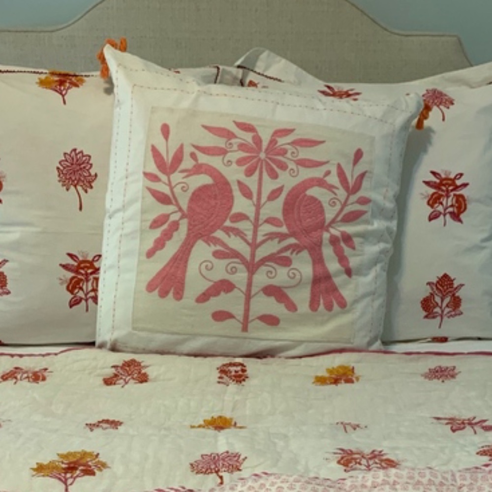 Roberta Roller Rabbit Embroidered Euro Sham